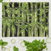 Bamboo Art 4 keukenhanddoeken (Gevouwen)