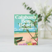 Bamboo Beach Jamaica Briefkaart (Staand voorkant)
