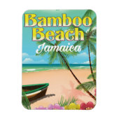 Bamboo Beach Jamaica Magneet (Verticaal)