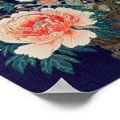 Bamboo flower basket Ohara Koson Illustration Poster (Hoek)