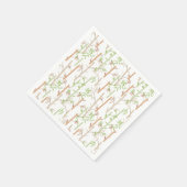 Bamboo Foliage Oriental Greenery Leaves Servet (Hoek)