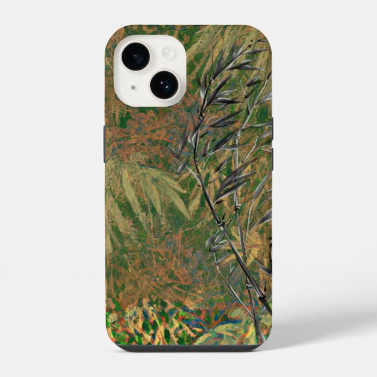 Bamboo forest iPhone hoesje (Achterkant)