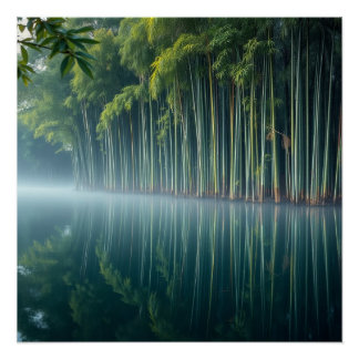 bamboo forest perfect poster