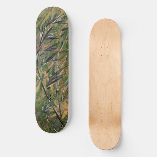 Bamboo forest persoonlijk skateboard (Voorkant)