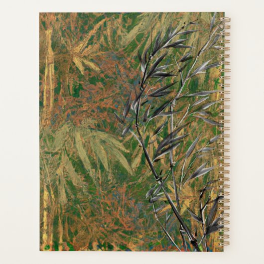 Bamboo forest planner (Achterkant)
