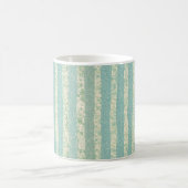 Bamboo Forest Stripe - Jade Breeze Mug Koffiemok (Center)