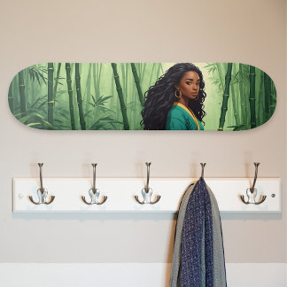 Bamboo Forest with Dark Woman Persoonlijk Skateboard
