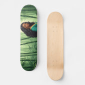 Bamboo Forest with Dark Woman Persoonlijk Skateboard (Voorkant)
