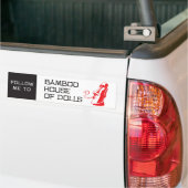 Bamboo House of Dolls Bumper Sticker (Op Truck)