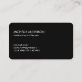 Bamboo Landscaping Spa Visitekaartje (Achterkant)