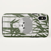 Bamboo Marble Cute Animal Case-Mate iPhone Case (Achterkant (horizontaal))