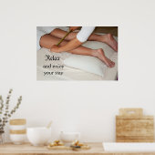 Bamboo Massage Poster (Keuken)