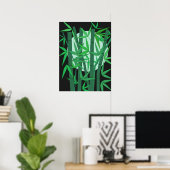 Bamboo Moon Poster (Thuiskantoor)