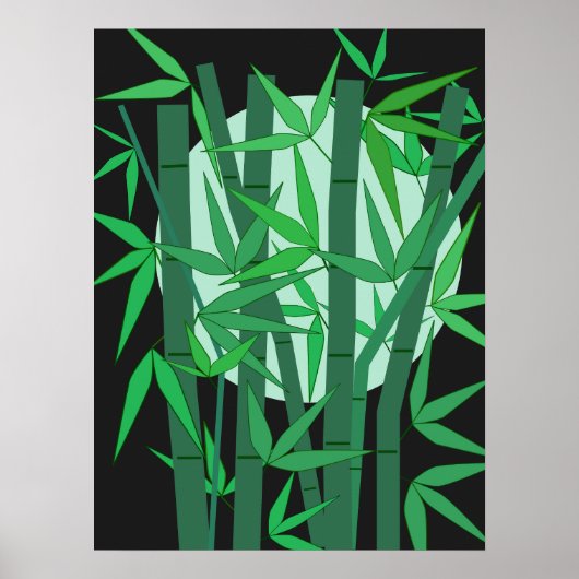 Bamboo Moon Poster (Voorkant)