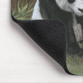 Bamboo Nest Panda Beer mousepad Feeling Cozy Muismat (Hoek)
