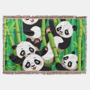 Bamboo Panda Deken