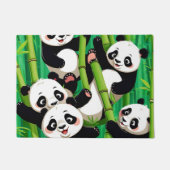 Bamboo Panda Deurmat (Voorkant)