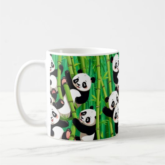Bamboo Panda Koffiemok (Links)