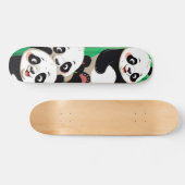 Bamboo Panda Persoonlijk Skateboard (Horizontaal)