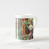 Bamboo Panda Porselein Kop (Voorkant rechts)