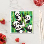 Bamboo Panda Servet (Insitu)