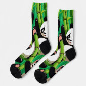 Bamboo Panda Sokken (Links)