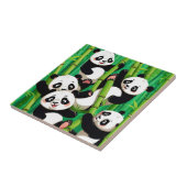 Bamboo Panda Tegeltje (Zijkant)