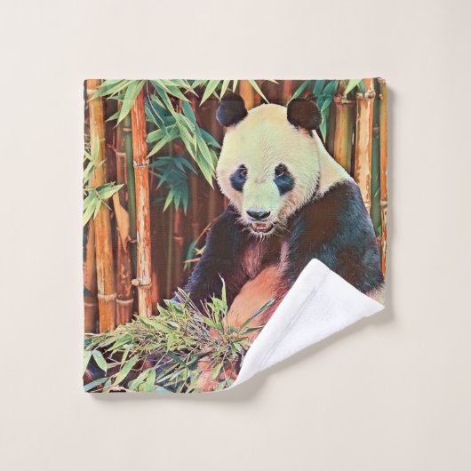 Bamboo Panda Washandje (Wasdoekje)
