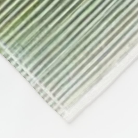 Bamboo Serenity Geometrische fleece deken (Hoek)