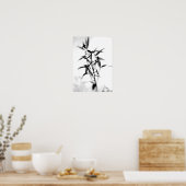 Bamboo Sillouette Poster (Keuken)