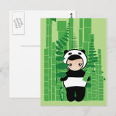 Bamboo Snack Briefkaart (Voorkant / Achterkant)