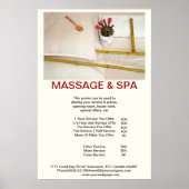 Bamboo Spa Massage Beauty Salon Poster (Voorkant)