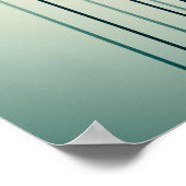 Bamboo Sunset Art Poster (Hoek)