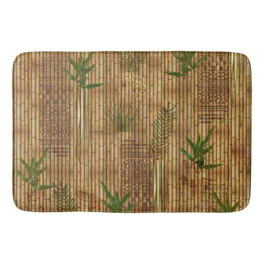 Bamboo Tapa Badmat (Voorkant)