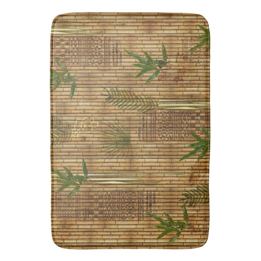 Bamboo Tapa Badmat (Voorkant Verticaal)