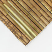 Bamboo Tapa Cloth Fleece Deken (Hoek)