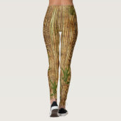 Bamboo Tapa Cloth Leggings (Achterkant)