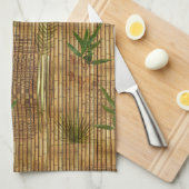 Bamboo Tapa Cloth Theedoek (Quarter Fold)
