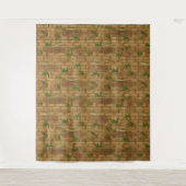 Bamboo Tapa Cloth Wandkleed (Voorkant)