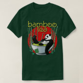 Bamboo Tea Drinker Panda T-shirt (Design voorkant)