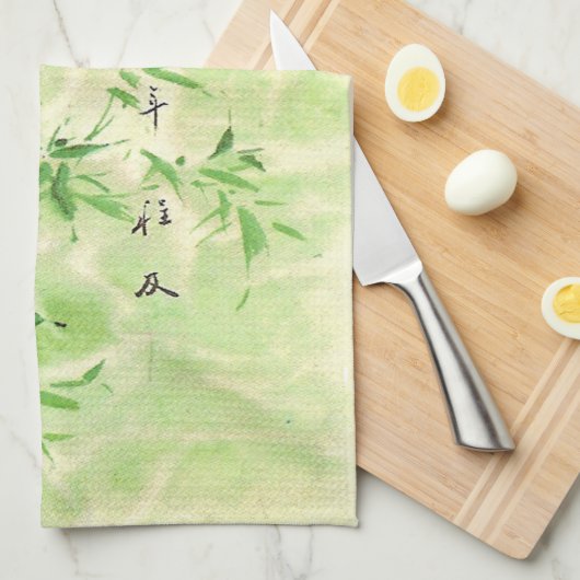  Bamboo Theedoek (Quarter Fold)