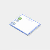 Bamboo Topiary Garden | Chinoiserie Post-it® Notes (Schuin)