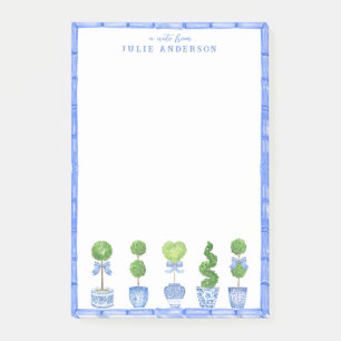 Bamboo Topiary Garden Chinoiserie Post-it Notes