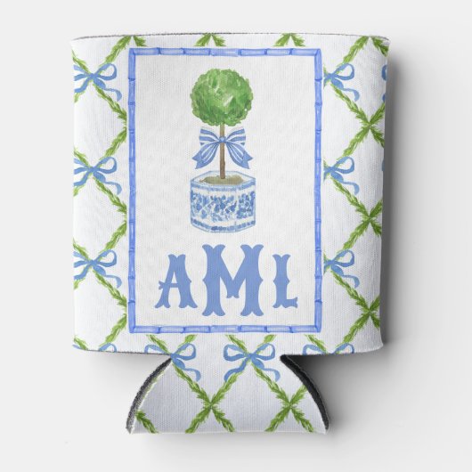 Bamboo Topiary Garden | Monogram Blikjeskoeler (Voorkant)