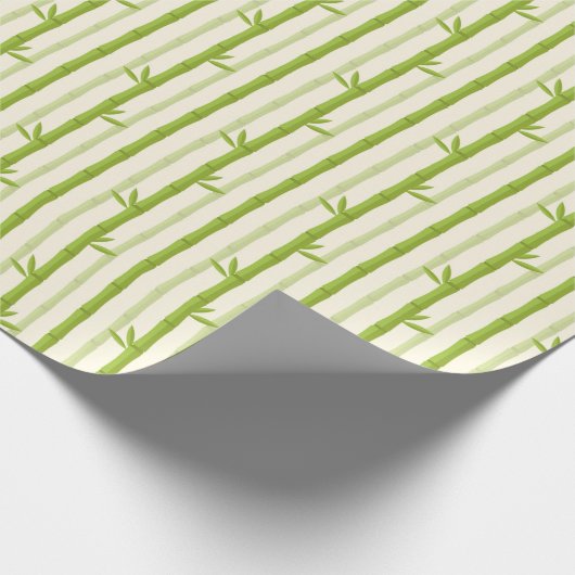 BAMBOO TREE CLEAR PATTERN DESIGN CADEAUPAPIER (Hoek)