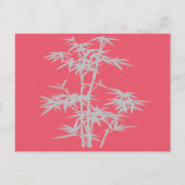 Bamboo Zen Japans design Briefkaart (Voorkant)