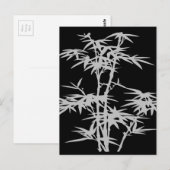 Bamboo Zen Japans design Briefkaart (Voorkant / Achterkant)