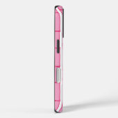 Bambooey Bamboestreep in Roze Case-Mate iPhone Case (Achterkant / Rechts)