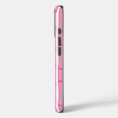 Bambooey Bamboestreep in Roze Case-Mate iPhone Case (Achterkant / Links)