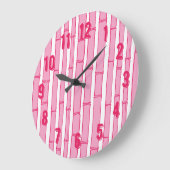 Bambooey Bamboestreep in Roze Grote Klok (Hoek)